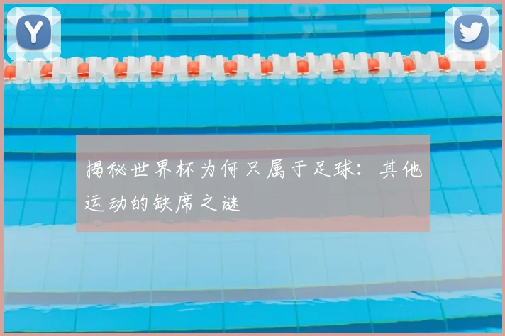 揭秘世界杯为何只属于足球：其他运动的缺席之谜