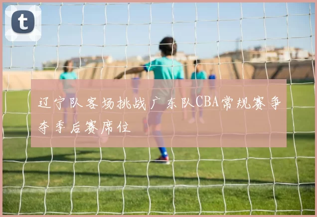 辽宁队客场挑战广东队CBA常规赛争夺季后赛席位