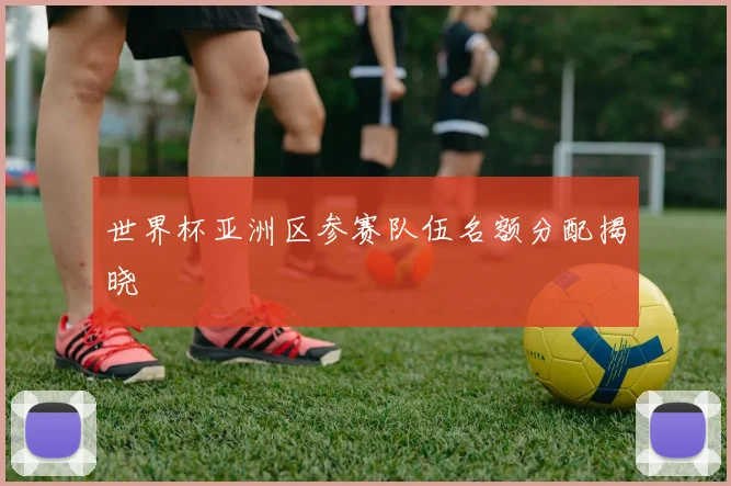 世界杯亚洲区参赛队伍名额分配揭晓